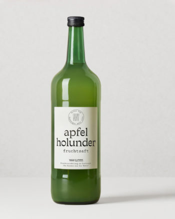 Apfel-Holunder Fruchtsaft